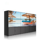 Άνευ ραφής τηλεοπτικός τοίχος 46 ίντσα 500 ψείρες 3.9mm οθόνης αφής LCD εσωτερικές με το λογισμικό