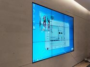 Άνευ ραφής στενή Bezel LCD τηλεοπτική επίδειξη ψηφίσματος τοίχων HD 4K 55 ίντσα για το ταχυδρομείο καταστημάτων