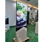 Τηλεοπτική τοίχων ψηφιακή πλευρών συστημάτων σηματοδότησης UHD 3g δύο στάση πατωμάτων 55 ίντσας LCD οθόνης
