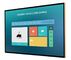 Large Size Wall Mount Touch Screen Monitor Flat Panel With Window / Android System