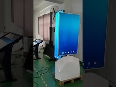 Ψηφιακή σήμανση πολλαπλής αφής Κιόσκι δαπέδου Android 5.1