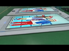 Λεπτή Ψηφιακή Σήμανση LCD Διπλής Όψης Υψηλής Φωτεινότητας