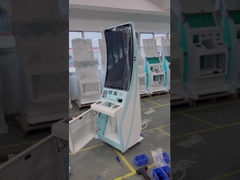 Κυρτά 23,6 32 39 μόνιμες επιλογές εστιατορίων τράπεζας περίπτερων σειρών αναμονής αυτοεξυπηρετήσεων οθονών επαφής πατωμάτων 43 ίντσας