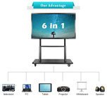 Ψηφιακό σύστημα σηματοδότησης UHD έξυπνο Whiteboard αφής 75 ίντσας πολυ διαλογικό