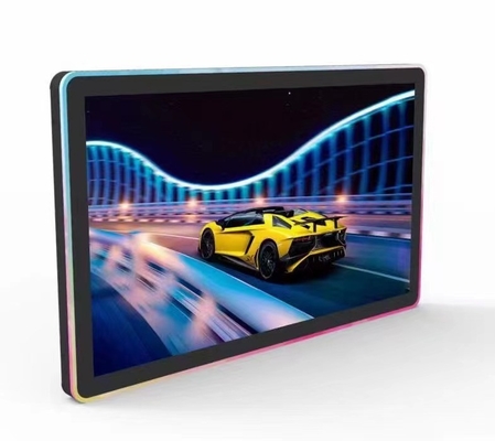 PCAP οθόνη αφής μέγεθος οθόνης LCD από 10,1 ίντσες έως 98 ίντσες με ενσωματωμένα πολύχρωμα φώτα LED για μηχανή παιχνιδιού