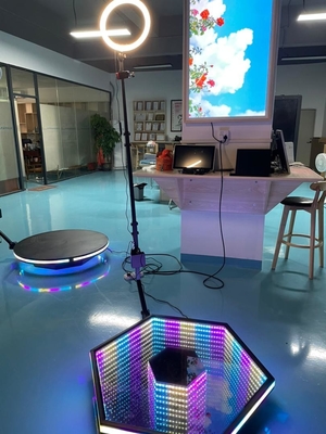 Γυρίζουσα 3D Ολογραφική Οθόνη Αυτόματη 360 μοίρες Selfie Photo Booth