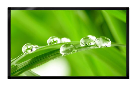 55 ιντσών ψηφιακή σήμανση LCD διαφημιστική οθόνη 10 σημεία Multi Touch τοίχος