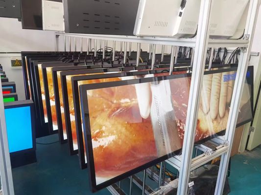 19.5 24 34 43 65 75 ιντσών τοίχος τοποθέτηση τεντωμένη μπάρα LCD οθόνη TFT LCD ενότητα 4K