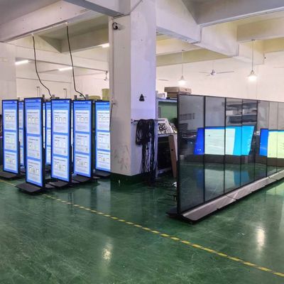 69.3 ιντσών ελεύθερη ψηφιακή σήμανση εσωτερική Ultra- λεπτή LCD πλήρης οθόνης