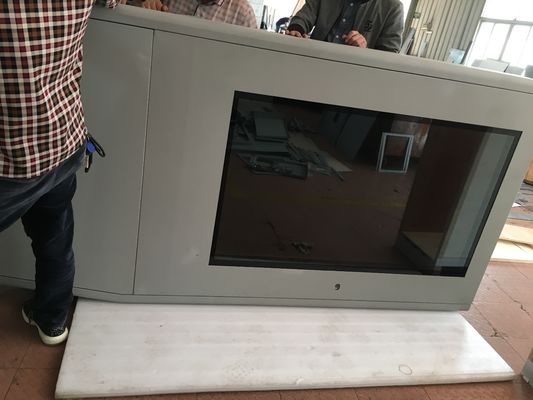 TFT-LCD μονόπλευρη ψηφιακή σήμανση Zic επικαλυμμένο ατσάλινο σώμα με σύστημα ψύξης κλιματιστικό