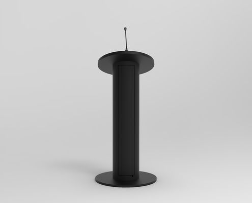 Πολυμέσα ψηφιακό βήμα 13,3 ιντσών pcap touch lcd βήμα ηχεία ενισχυτής ηχεία και ασύρματο μικρόφωνο για συνεδριάσεις