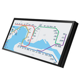 Τεντωμένος LCD τύπος φραγμών επίδειξης επίδειξης οθόνης 14,9 ίντσας εξαιρετικά ευρύς