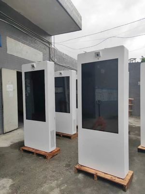 Εξωτερικό Κιόσκι ψηφιακής σήμανσης LCD 43-65 ίντσες 1920x1080 οθόνη αφής