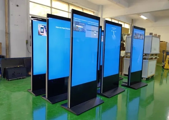 Ψηφιακό περίπτερο σήμανσης αφής υπερύθρων 43-65 ιντσών με ανάλυση 1920x1080