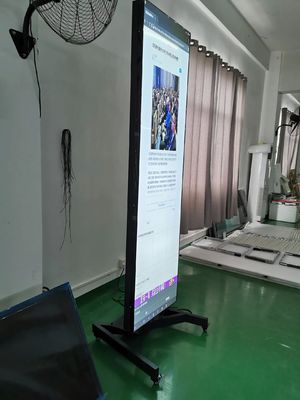 88 ιντσών οθόνη LCD με ανάλυση 1920*1080 και φωτεινότητα 400CD/M*2 για οθόνες ξενοδοχείων και ράφων
