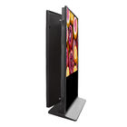 55 ίντσας πατωμάτων στάσεων διπλό ψηφιακό σύστημα σηματοδότησης τραπεζών χρώματος LCD 3g πλευρών μαύρο