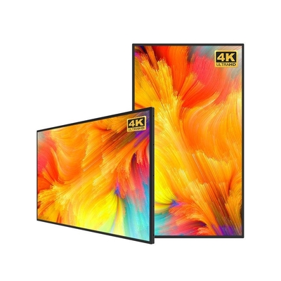 Εξαιρετικά στενό Bezel 32 43 τοποθετημένος ψηφιακός πίνακας επιλογών φορέων LCD συστημάτων σηματοδότησης 55 ίντσας τοίχος