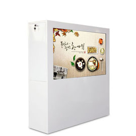 43 ίντσας αυτόνομος διαφανής LCD διαφημιστικός φορέας Wifi δικτύων προθηκών αρρενωπός