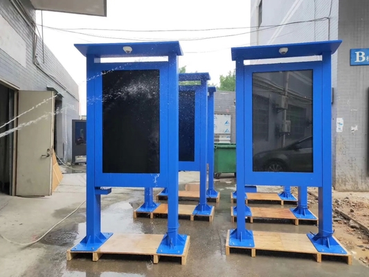 55 ιντσών χωρητική οθόνη αφής Kiosk, ανάλυση 1920x1080, φωτεινότητα 400CD